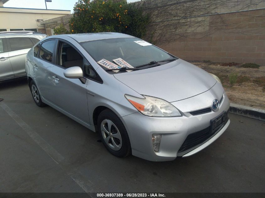 2013 TOYOTA PRIUS ONE/TWO/THREE/FOUR/FIVE - JTDKN3DU2D5629101