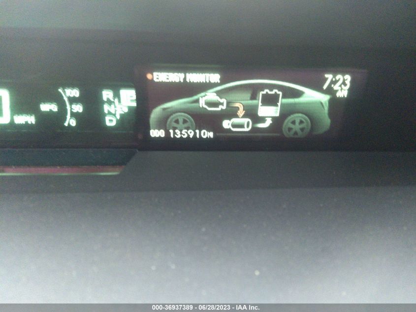 2013 TOYOTA PRIUS ONE/TWO/THREE/FOUR/FIVE - JTDKN3DU2D5629101