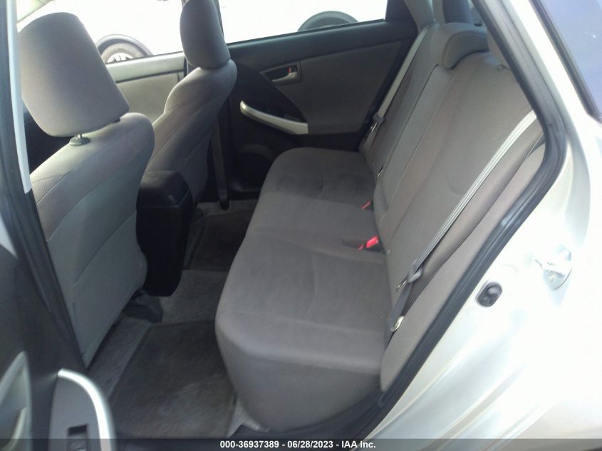2013 TOYOTA PRIUS ONE/TWO/THREE/FOUR/FIVE - JTDKN3DU2D5629101