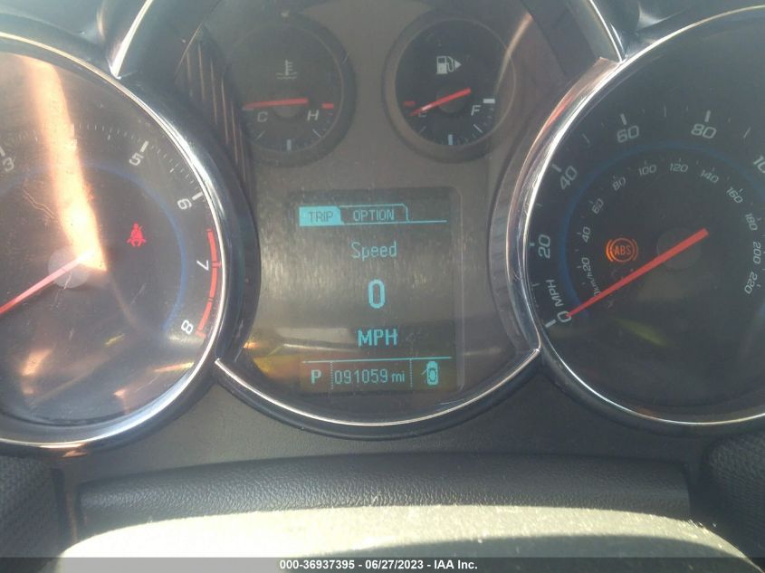 2013 CHEVROLET CRUZE 2LT - 1G1PE5SBXD7196546