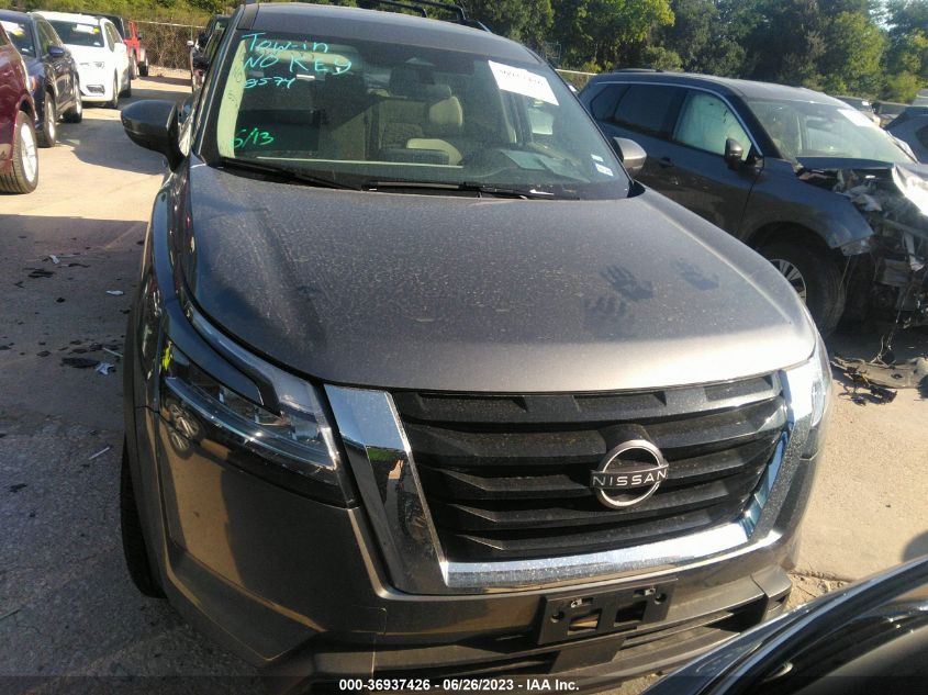 2022 NISSAN PATHFINDER SV - 5N1DR3BAXNC254895