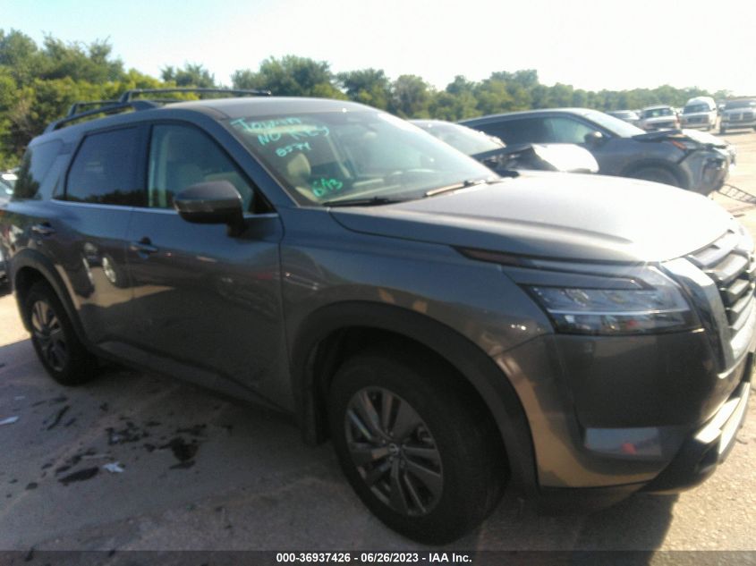 2022 NISSAN PATHFINDER SV - 5N1DR3BAXNC254895