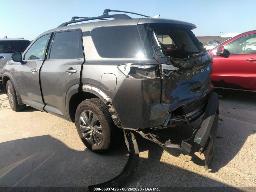 2022 NISSAN PATHFINDER SV - 5N1DR3BAXNC254895