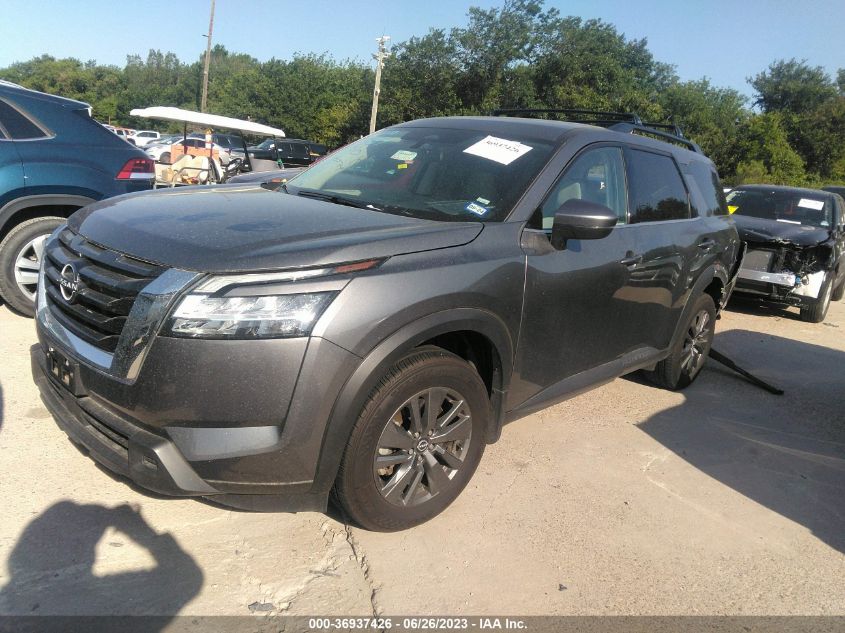 2022 NISSAN PATHFINDER SV - 5N1DR3BAXNC254895