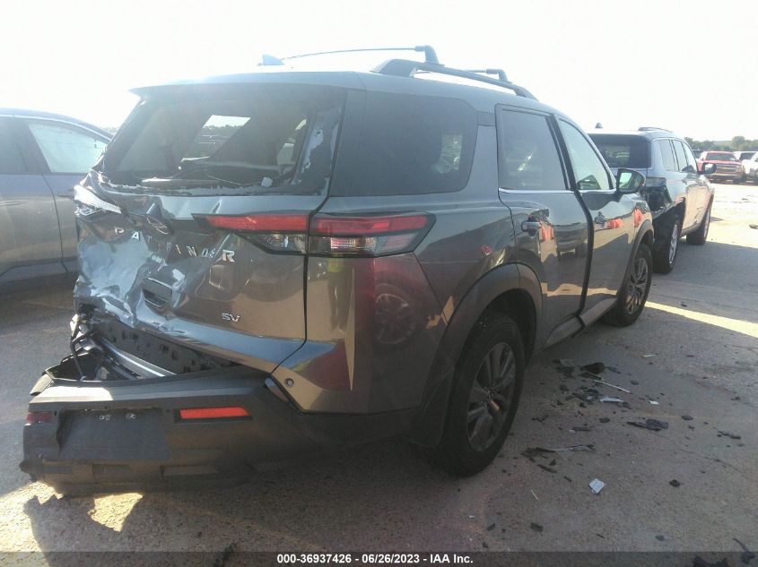 2022 NISSAN PATHFINDER SV - 5N1DR3BAXNC254895