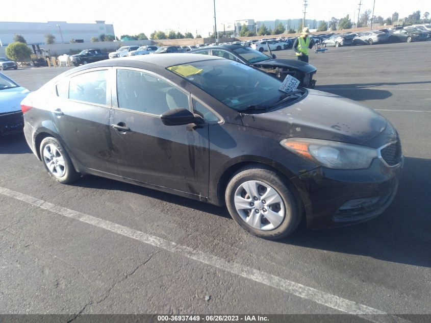 2015 KIA FORTE LX - KNAFK4A6XF5426754