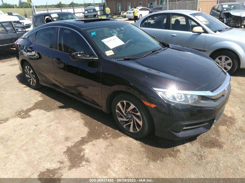 2018 HONDA CIVIC SEDAN EX - 2HGFC2F77JH558105