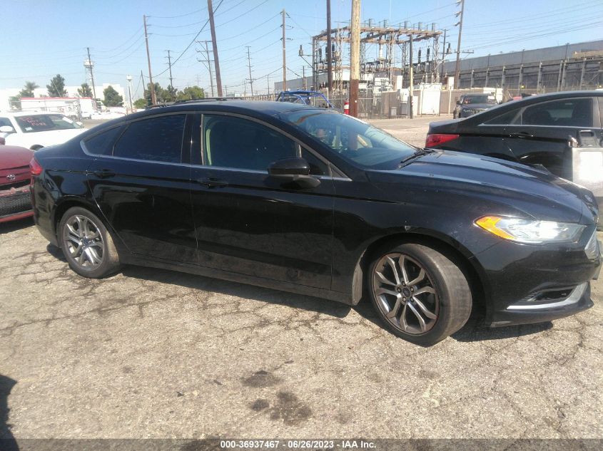 2017 FORD FUSION S - 3FA6P0G73HR229427