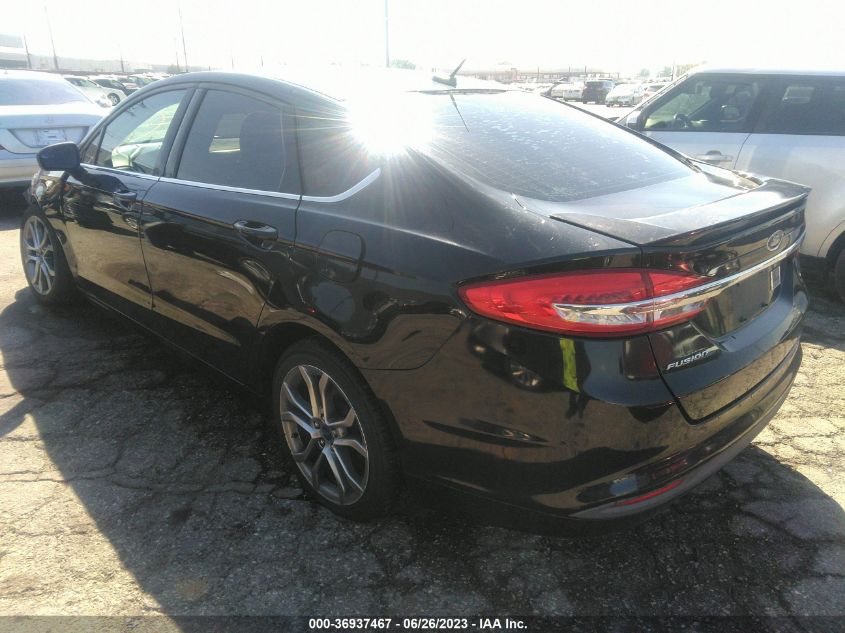 2017 FORD FUSION S - 3FA6P0G73HR229427