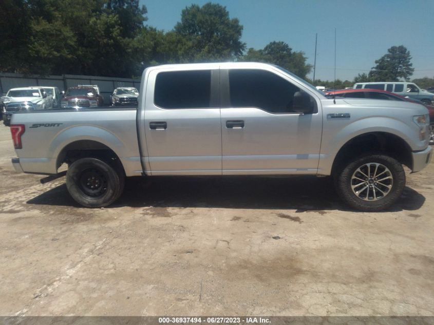 2016 FORD F-150 XL/LARIAT/XLT - 1FTEW1CP8GKE93802