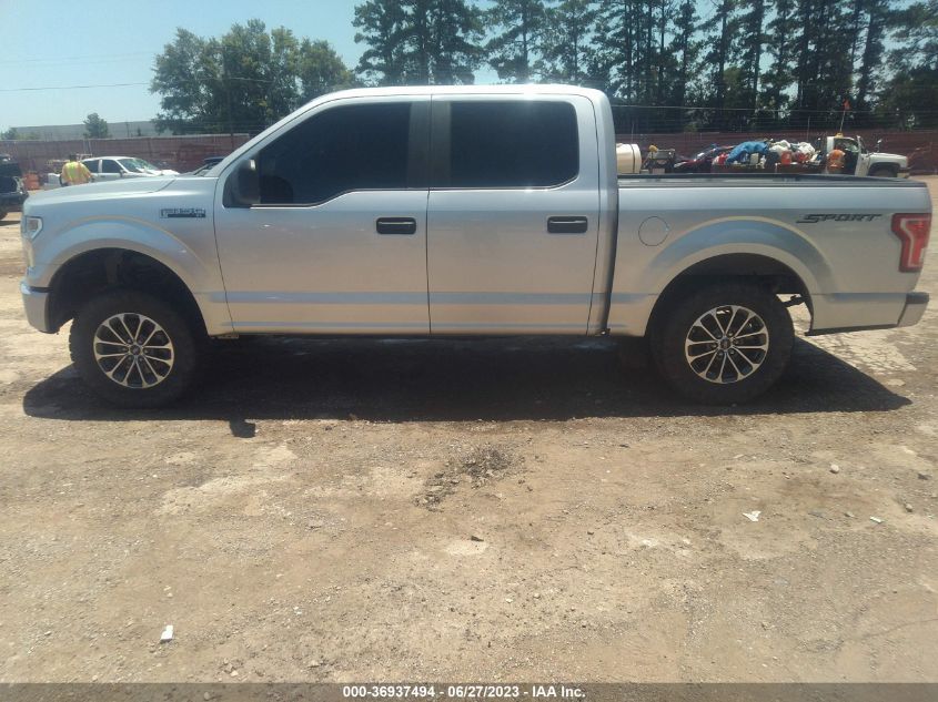 2016 FORD F-150 XL/LARIAT/XLT - 1FTEW1CP8GKE93802