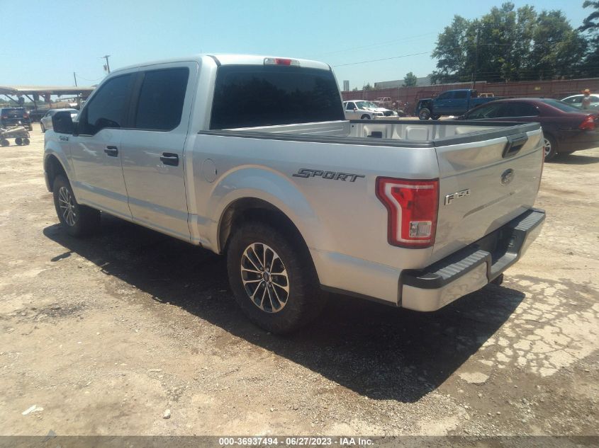 2016 FORD F-150 XL/LARIAT/XLT - 1FTEW1CP8GKE93802
