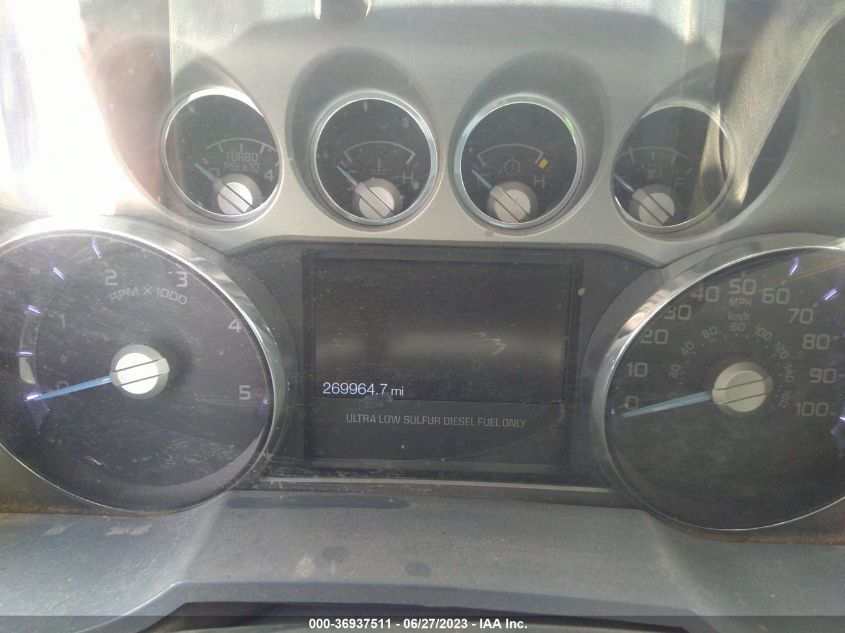 2016 FORD SUPER DUTY F-250 SRW LARIAT/PLATINUM - 1FT7W2BT6GED23577