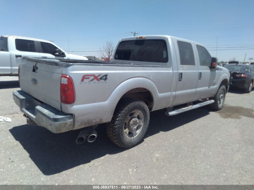 2016 FORD SUPER DUTY F-250 SRW LARIAT/PLATINUM - 1FT7W2BT6GED23577