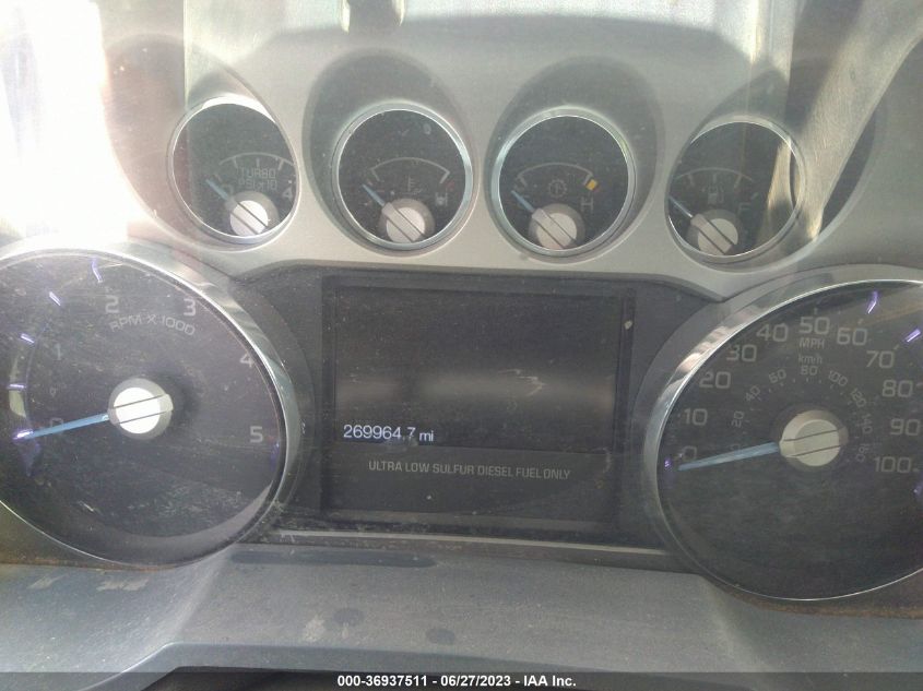 2016 FORD SUPER DUTY F-250 SRW LARIAT/PLATINUM - 1FT7W2BT6GED23577