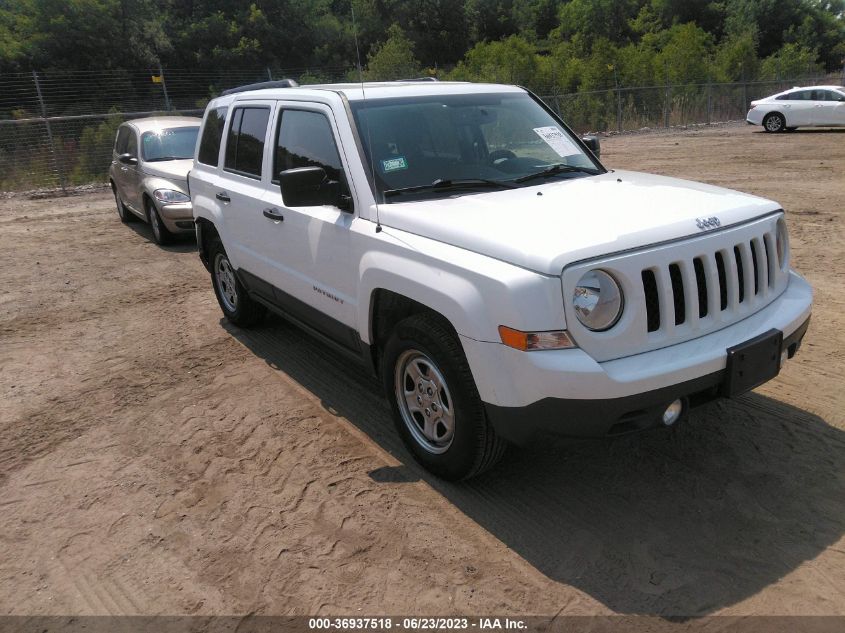2017 JEEP PATRIOT SPORT - 1C4NJPBA0HD212497