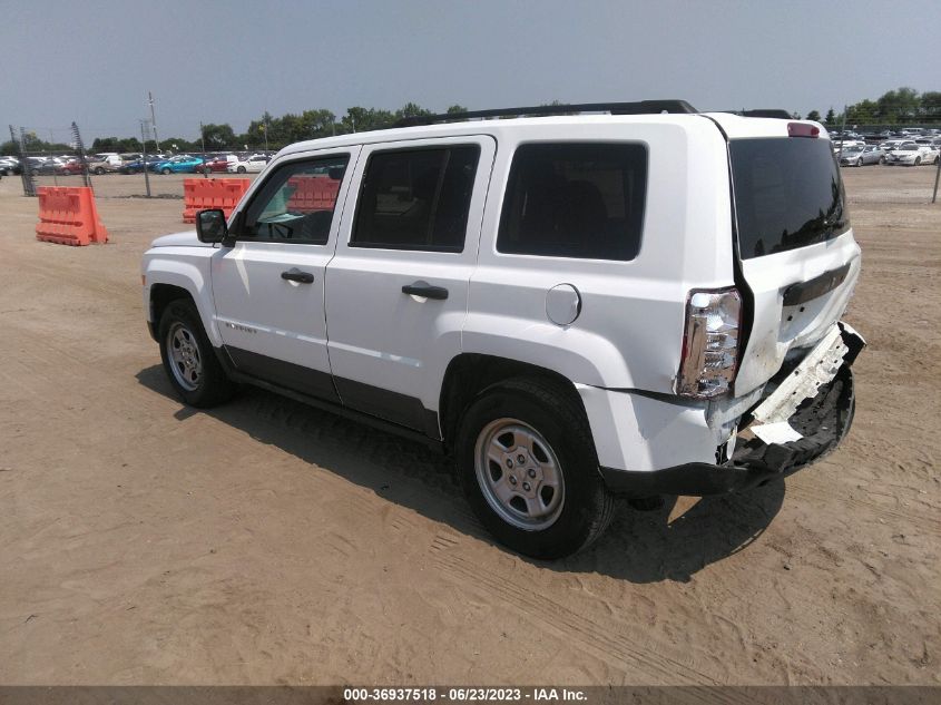 2017 JEEP PATRIOT SPORT - 1C4NJPBA0HD212497