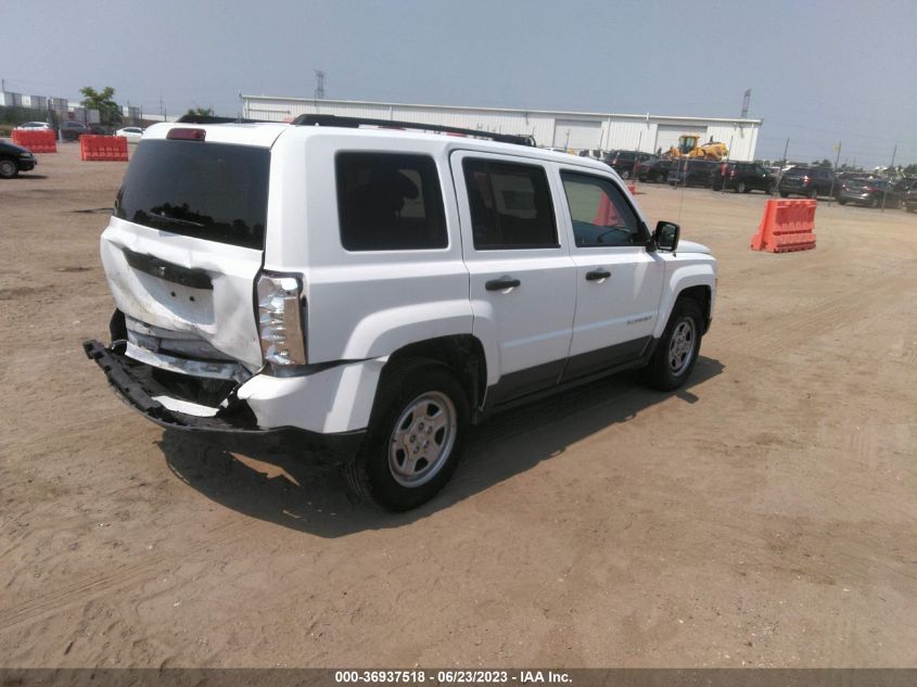 2017 JEEP PATRIOT SPORT - 1C4NJPBA0HD212497