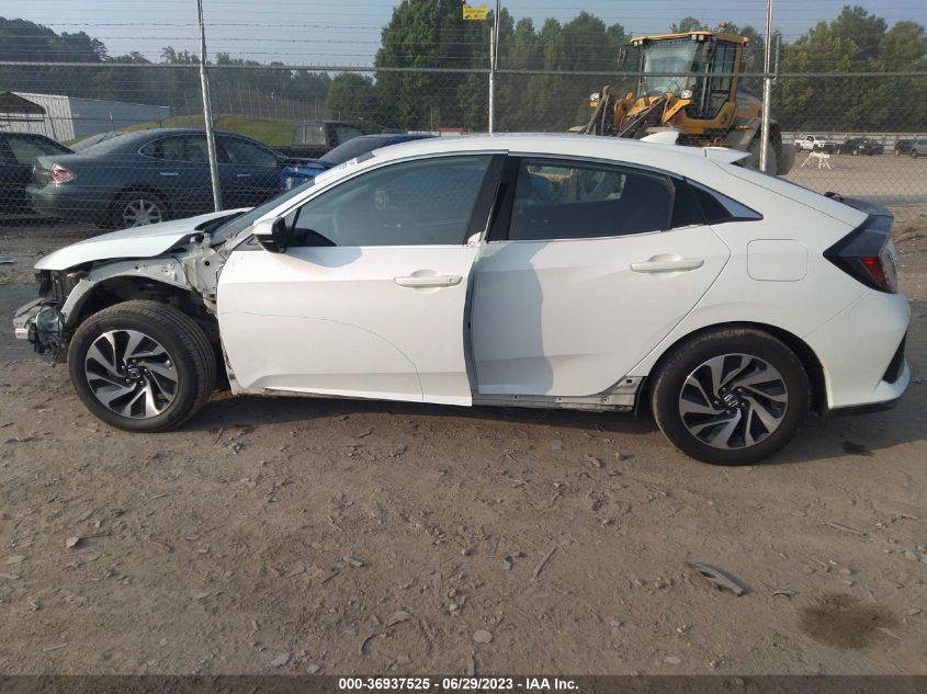 2017 HONDA CIVIC HATCHBACK LX - SHHFK7H20HU215490