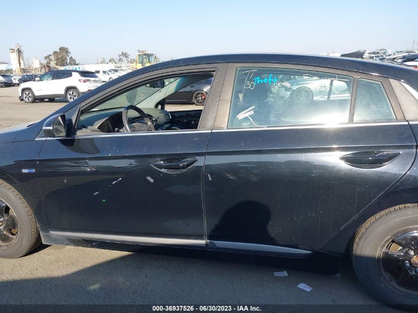 2019 HYUNDAI IONIQ HYBRID SEL - KMHC75LC5KU140032
