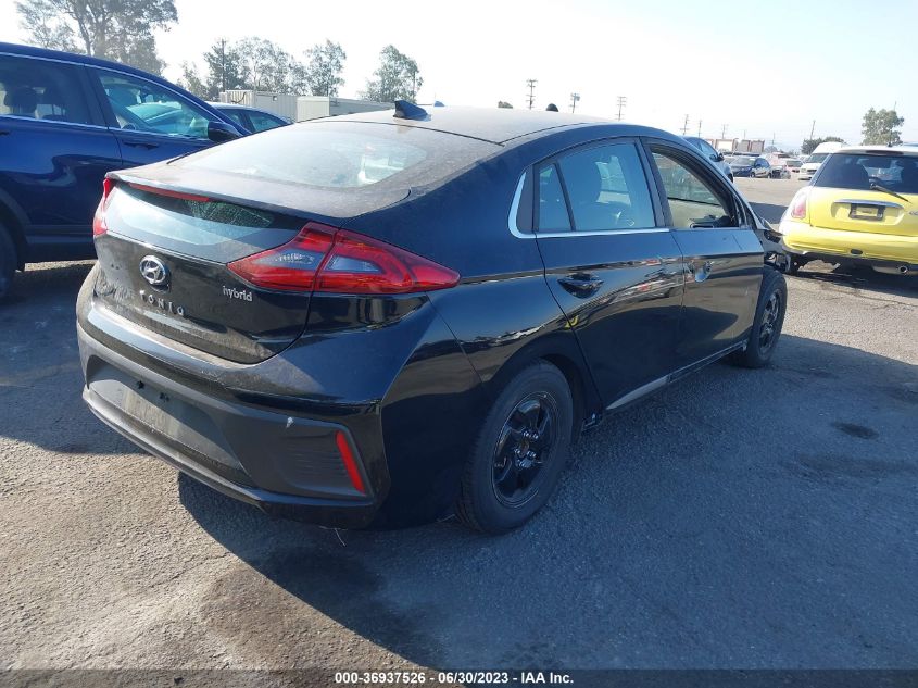 2019 HYUNDAI IONIQ HYBRID SEL - KMHC75LC5KU140032