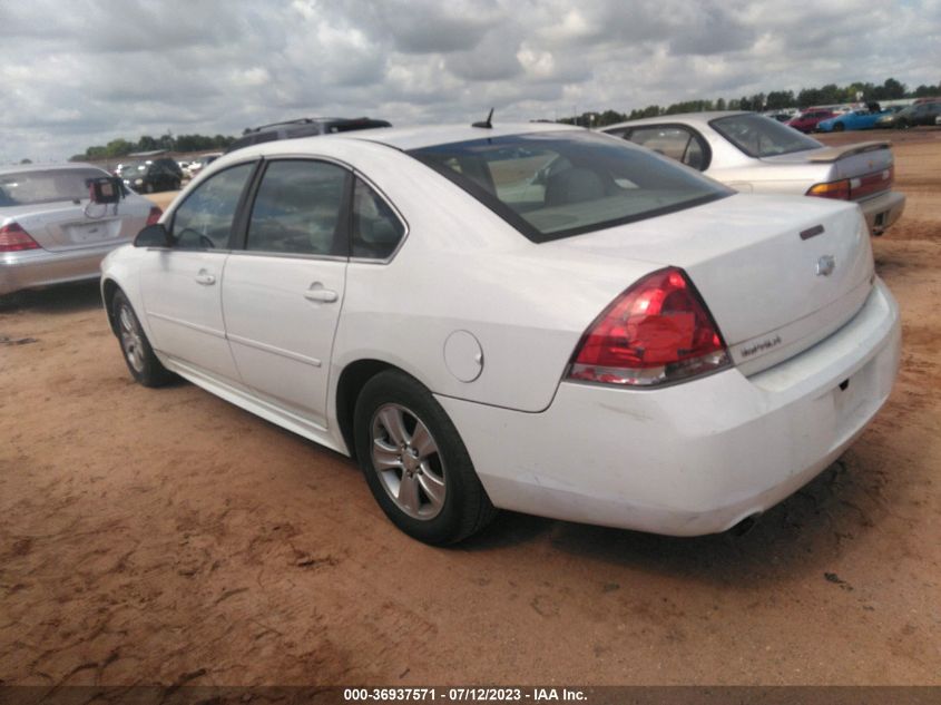 2013 CHEVROLET IMPALA LS - 2G1WF5E33D1152754