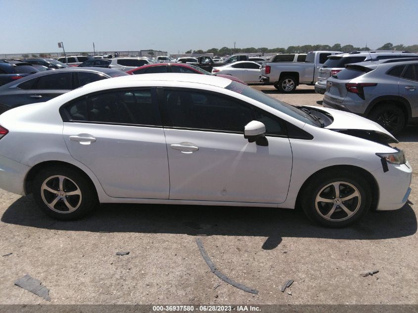 2015 HONDA CIVIC SEDAN SE - 19XFB2F75FE017395