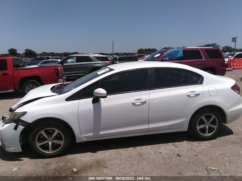 2015 HONDA CIVIC SEDAN SE - 19XFB2F75FE017395