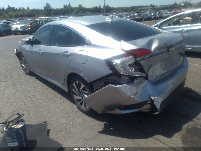 2018 HONDA CIVIC SEDAN EX - 2HGFC2F73JH593420