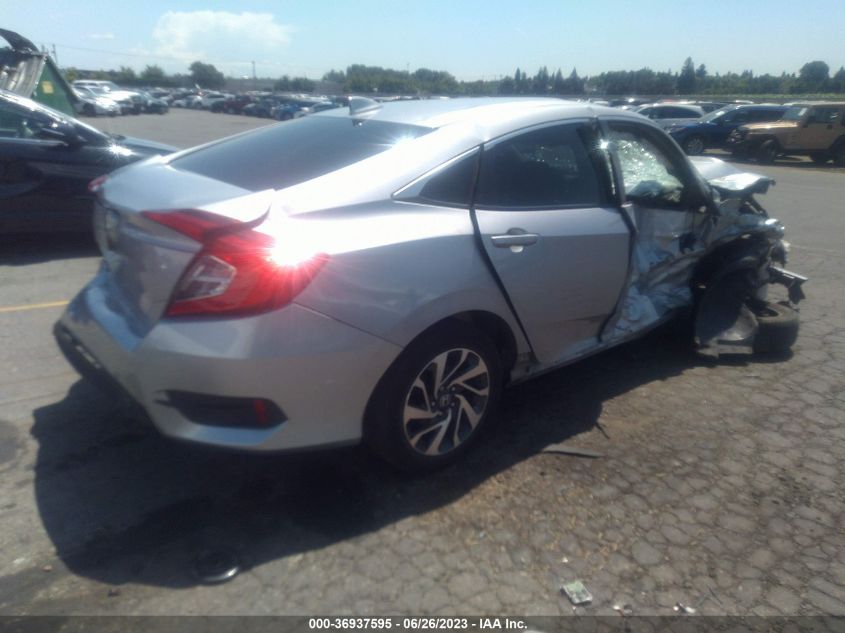 2018 HONDA CIVIC SEDAN EX - 2HGFC2F73JH593420