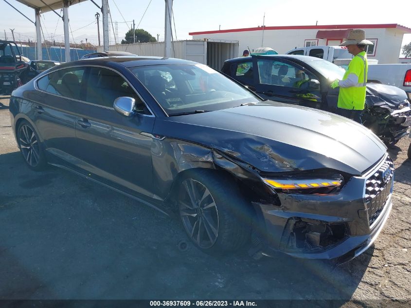 2022 AUDI S5 SPORTBACK PREMIUM PLUS - WAUC4CF50NA033438