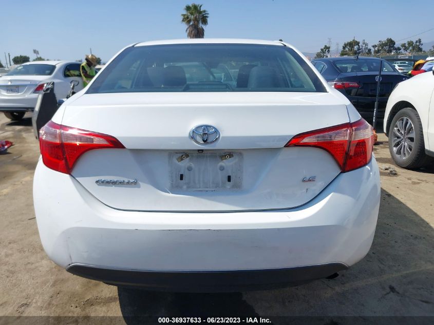 2017 TOYOTA COROLLA L/LE/XLE/SE - 5YFBURHE9HP641943