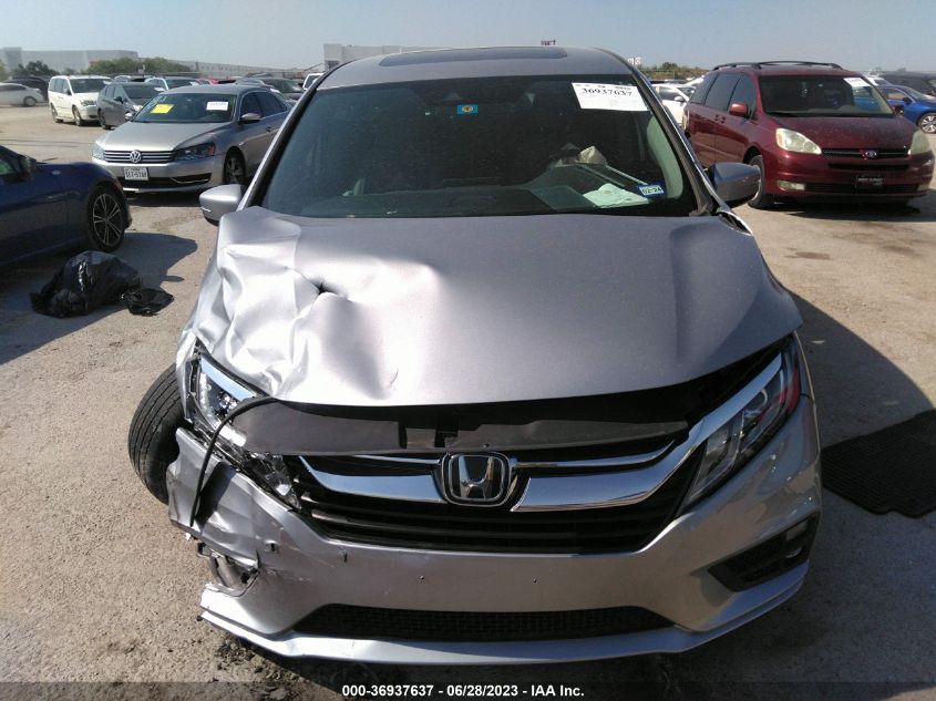 2018 HONDA ODYSSEY EX-L - 5FNRL6H75JB059177