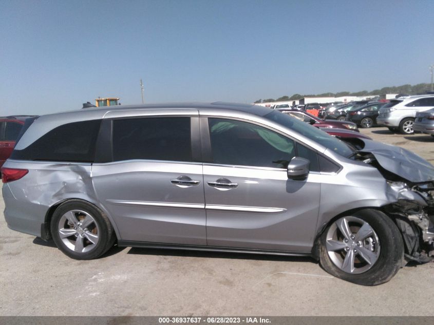 2018 HONDA ODYSSEY EX-L - 5FNRL6H75JB059177