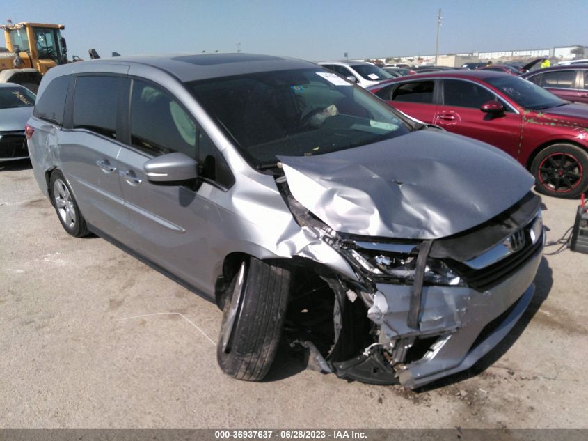 2018 HONDA ODYSSEY EX-L - 5FNRL6H75JB059177