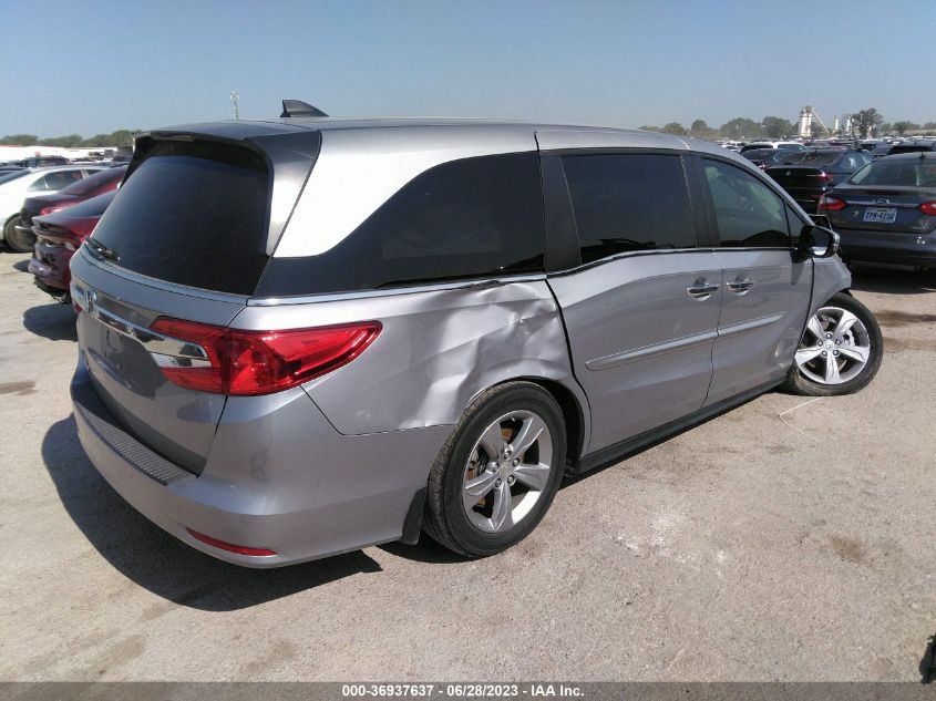 2018 HONDA ODYSSEY EX-L - 5FNRL6H75JB059177
