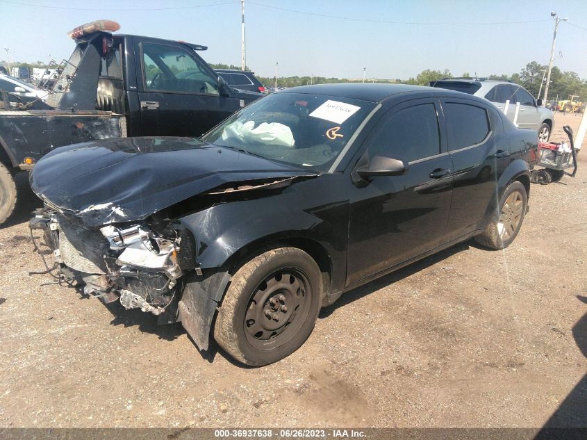 2013 DODGE AVENGER SE - 1C3CDZAB3DN571890