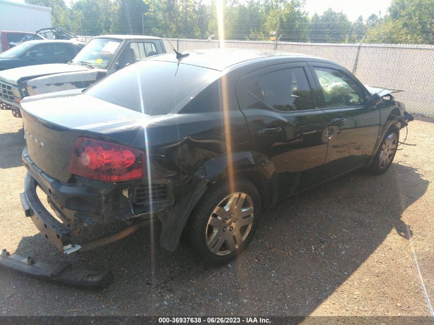 2013 DODGE AVENGER SE - 1C3CDZAB3DN571890