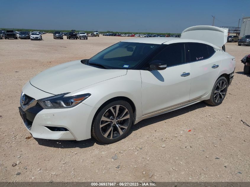 2016 NISSAN MAXIMA 3.5S/SV/SL/SR/PLAT - 1N4AA6AP9GC441592