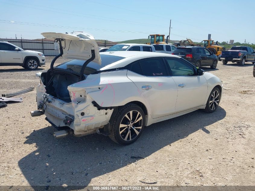 2016 NISSAN MAXIMA 3.5S/SV/SL/SR/PLAT - 1N4AA6AP9GC441592