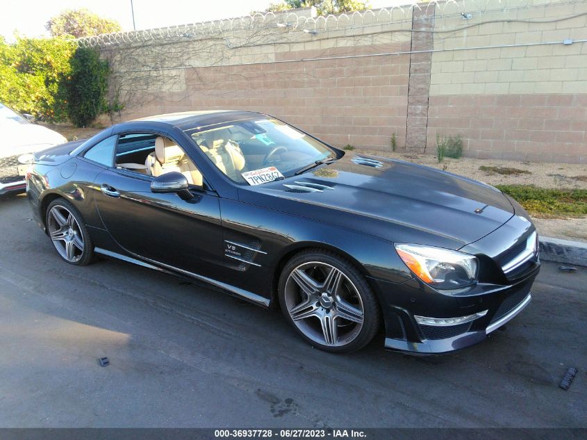 2013 MERCEDES-BENZ SL-CLASS SL 63 AMG - WDDJK7EA4DF007650