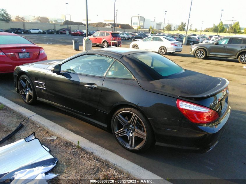 2013 MERCEDES-BENZ SL-CLASS SL 63 AMG WDDJK7EA4DF007650