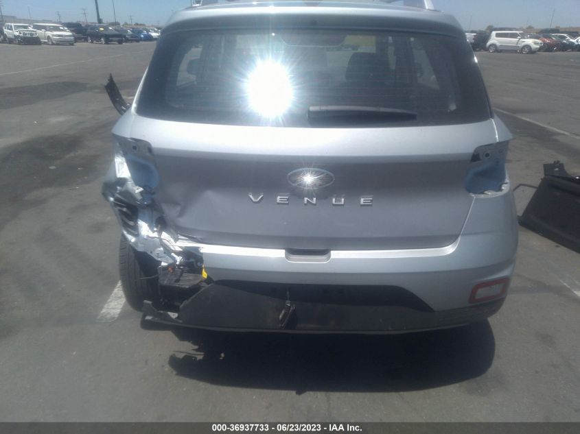 2022 HYUNDAI VENUE SEL - KMHRC8A36NU178125