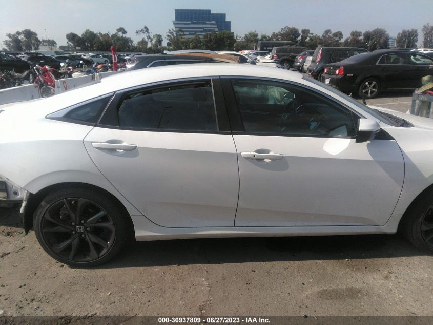 2020 HONDA CIVIC SEDAN SPORT - 2HGFC2F81LH596019