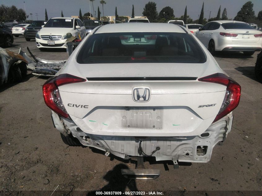 2020 HONDA CIVIC SEDAN SPORT - 2HGFC2F81LH596019