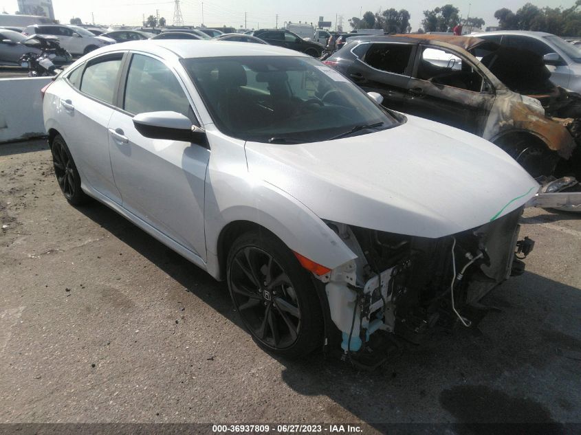2020 HONDA CIVIC SEDAN SPORT - 2HGFC2F81LH596019