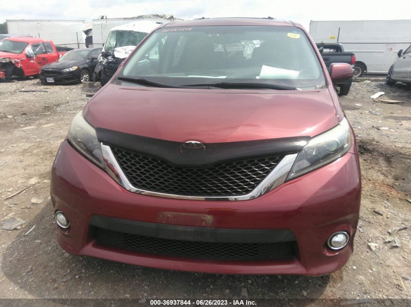 2015 TOYOTA SIENNA SE - 5TDXK3DC7FS599032