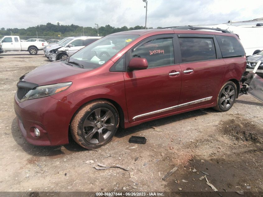 2015 TOYOTA SIENNA SE - 5TDXK3DC7FS599032