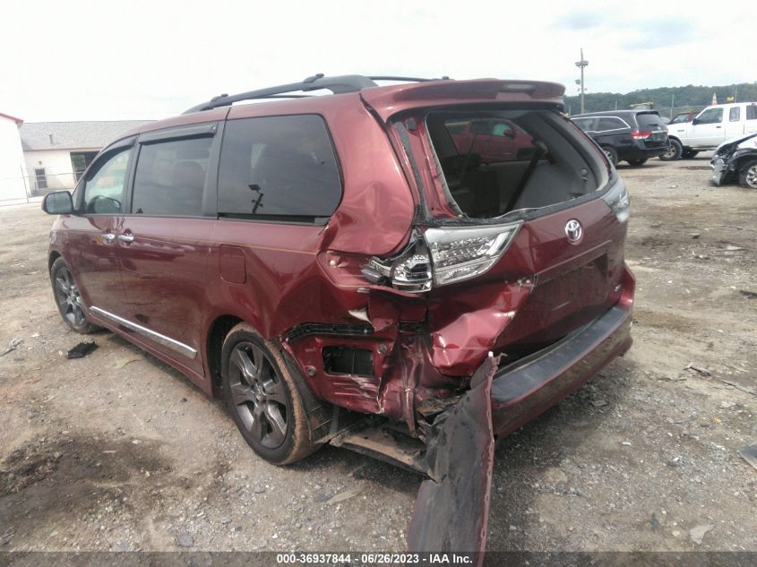 2015 TOYOTA SIENNA SE - 5TDXK3DC7FS599032