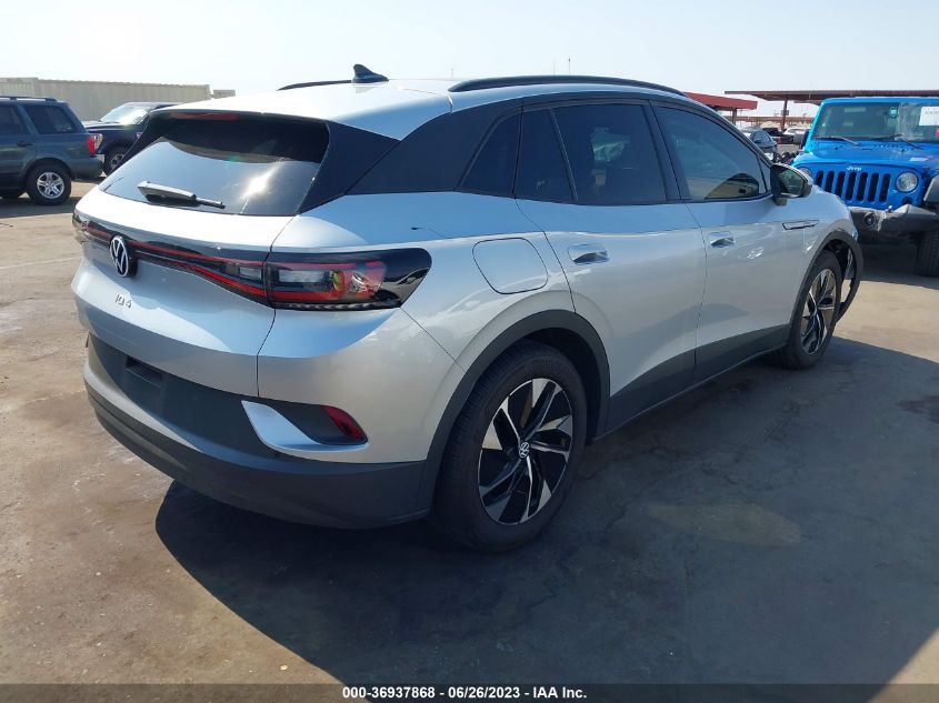 2022 VOLKSWAGEN ID.4 PRO S - WVGTMPE20NP052355